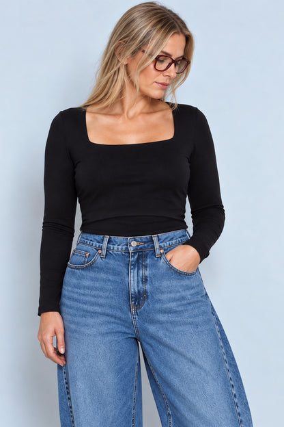 LENNOX - square neck nursing top