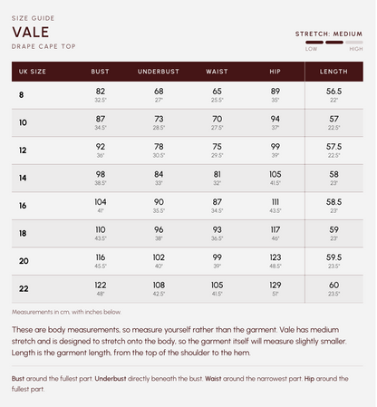 VALE - draped cape front nursing top